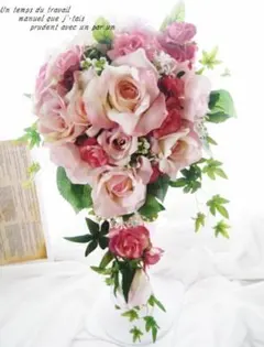 ブーケ（ブートニア、髪飾り付）