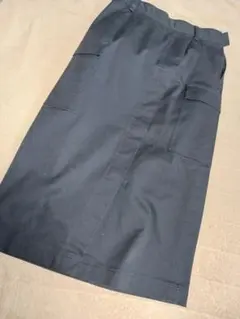 ロングタイトスカート サイズ9 サイドポケット付き