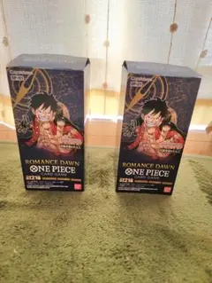 2個セットONE PIECE カードゲーム ROMANCE DAWN OP-01