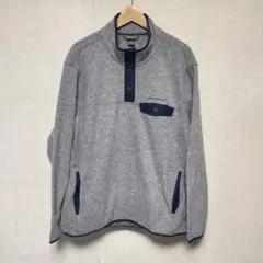 エディーバウアー Eddie Bauer フリースジャケット スナップt