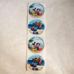 ★非売品！★ディズニーバケーションパック シール ステッカー 4枚セット
