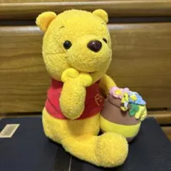 【非売品】【美品】くまのプーさんぬいぐるみ（ハニーポット）