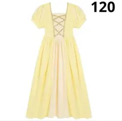 女の子可愛いワンピース プリンセス風ドレス　誕生日 発表会 パーティ― 120