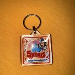 東京ディズニーランド 5周年 キーホルダー