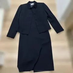 Aylesbury 濃紺ワンピースジャケット　お受験　11号　着丈97cm