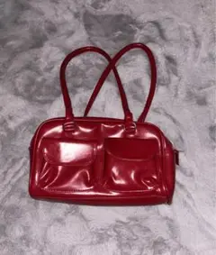 ハンドバッグ レッド