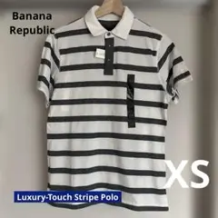Banana Republic ボーダー 半袖　ポロシャツ XSのサムネイル