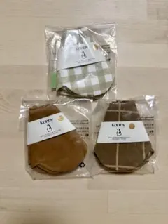 Konny スタイ・よだれかけ 3枚セット