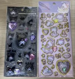キラキララインストーンシール　キラリンジュエリーステッカー　サンリオ