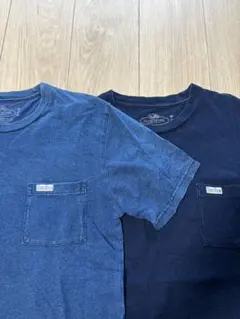 BLUE BLUE FRUIT OF THE LOOM Tシャツ 2枚セット Mのサムネイル