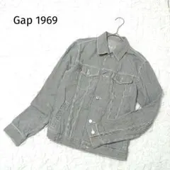 ギャップ 1969 デニムジャケット Gジャン XS ストライプ 綿100%