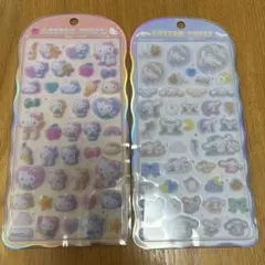 サンリオ コットンパフィーシール
