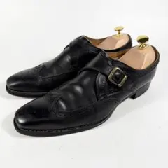 REGAL リーガル〈10DR〉シングルモンクシューズ（25,5）革靴　黒