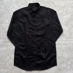 ジェフリービーン 黒シャツ コットンサテン FITTED M相当