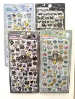 ジュエルプチドロップシール　４枚セット