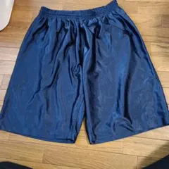 ネイビー ハーフパンツ ポリエステル