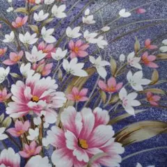 花柄布地 【新品未使用ハギレ】200✕106