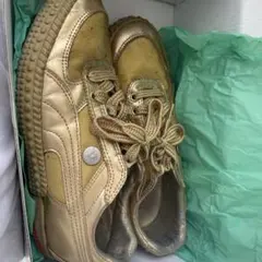 PUMA by MIHARAYASUHIRO ゴールド スニーカー 26cmのサムネイル