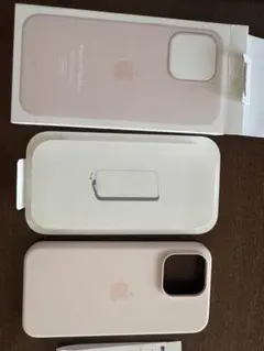 純正 iPhone 15 Pro Max シリコンケース ピンク
