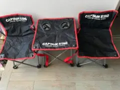 廃盤 2脚セット POLER ポーラー アウトドアチェア 折りたたみチェア