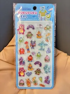 モンスターズインク ディズニーぷくぷくシール