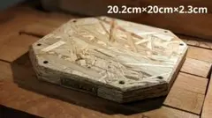 【こだわりの薪割り台】プレゼント付き　キャンプ　無骨　バトニング　インテリア