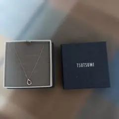 TSUTSUMI K10PG ダイヤモンドプチネックレス