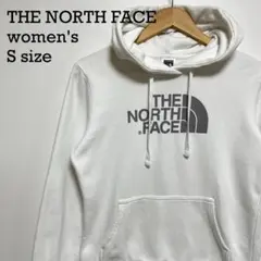 THE NORTH FACE レディース パーカー S ビッグロゴ ホワイト