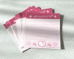 Hello kitty バラメモ用紙