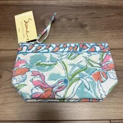 インド雑貨 Soma 花柄ポーチ