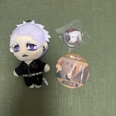 東京リベンジャーズ 三ツ谷隆 ぬいぐるみ 缶バッジ コースターセット