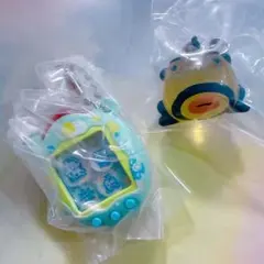 たまごっち シャカシャカチャームくちぱっち＆めじるしアクセサリーおやじっち ２点