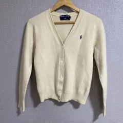 Ralph Lauren アイボリー カーディガン