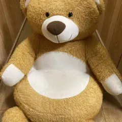 大きめ茶色クマのぬいぐるみ