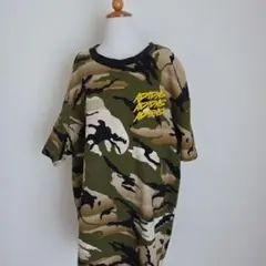 adidas カモフラージュ オーバーサイズTシャツ