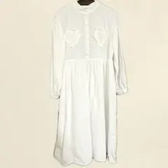 merry jenny 福袋 フリル シャツワンピース 白