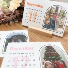写真入りカレンダー 2026年1月始まり