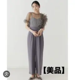 【美品】lagunamoon LADYチュールドッキングコンビネゾン Mサイズ