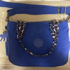 Kipling ショルダーバッグ ブルー 2way