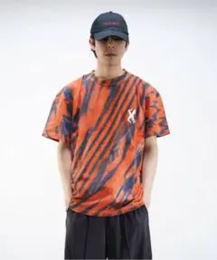 TOGA VIRILIS Tie dye Tシャツ　タイダイ　オレンジのサムネイル