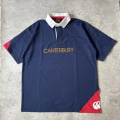 [未使用] CANTERBURY ラガーシャツ(L) '00sデッドストックのサムネイル