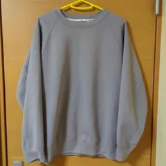 ユニクロ+J ドライスウェットシャツ（長袖） グレー Lサイズ