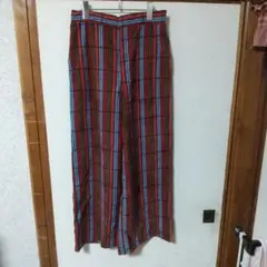 アンティカ ストライプカジュアルパンツ