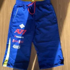 アシックス XAT805 青 ショートパンツ S