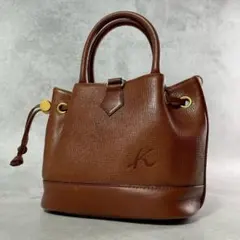 【美品】Kitamura キタムラ ボストンバック 巾着バッグ