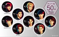 EXO セブンイレブン限定 缶バッジ