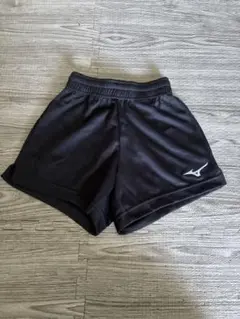 バレーボールMizuno 黒 ゲームパンツ 140 キッズ