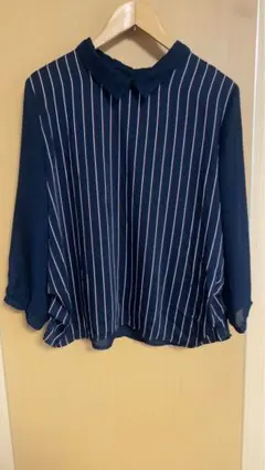 ストライプ トップス★美品‼️3L 即購入禁止