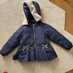 Petit main ネイビーコート 110センチ