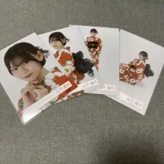 櫻坂46 生写真4種コンプ 2025浴衣 山下瞳月